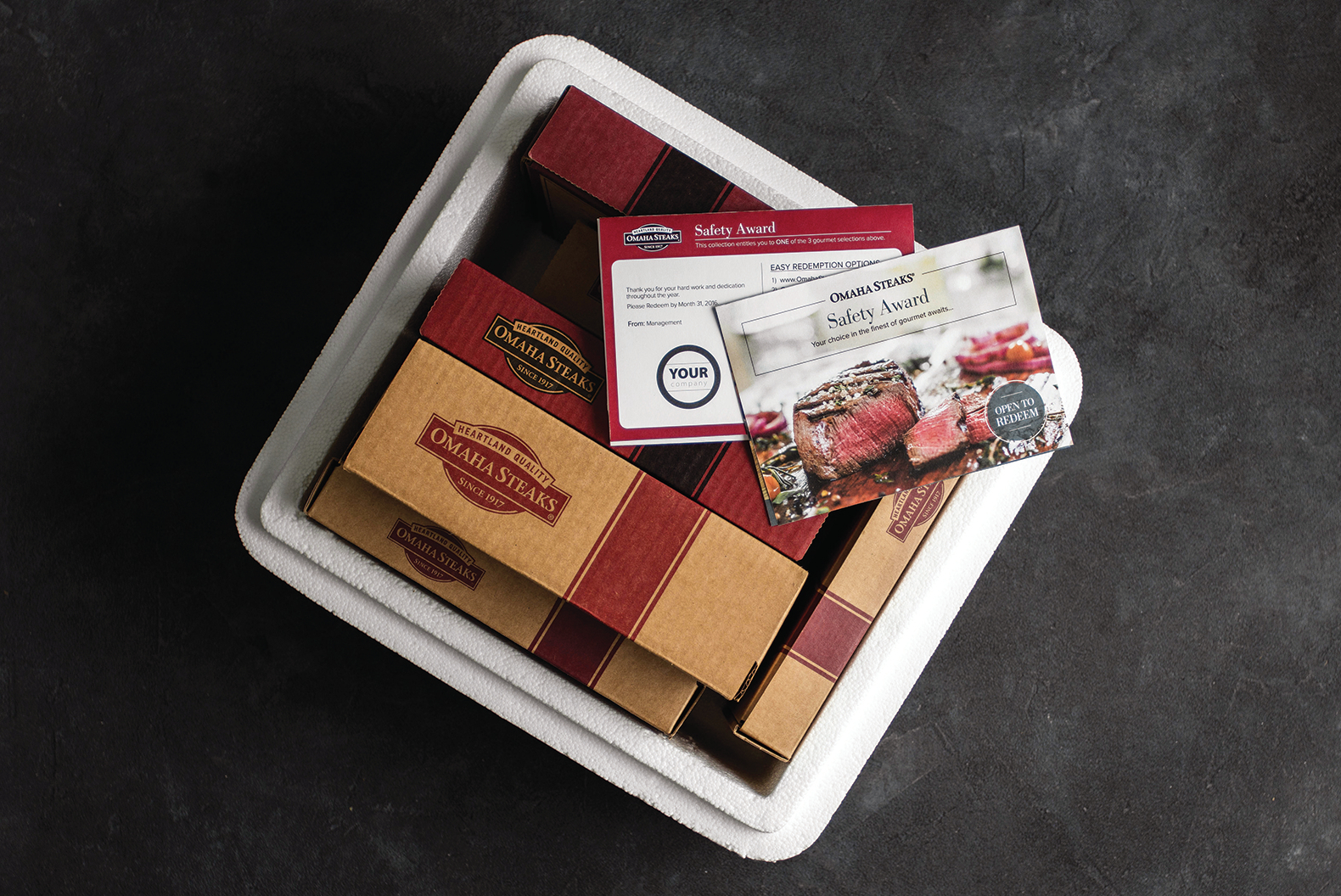 Omaha Steaks Launches Custom Certificates for Corporate Gifting